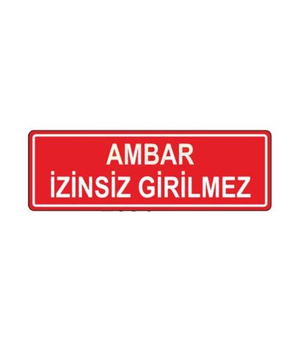 Ambar İzinsiz Girilmez