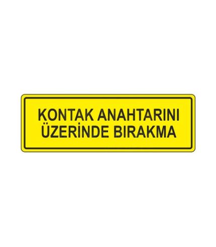 Kontak Anahtarını Üzerinde Bırakma