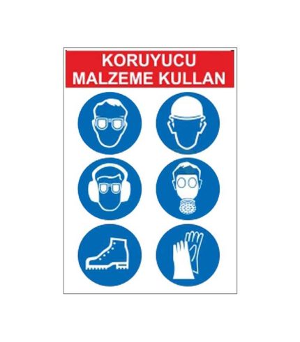 Koruyucu Malzeme Kullan Levhası