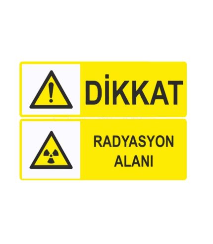 Dikkat Radyasyon Alanı