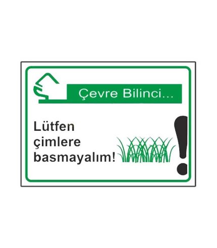 Lütfen Çimlere Basmayalım