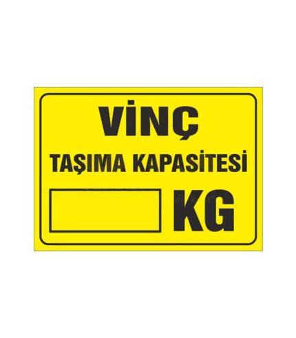 Vinç Taşıma Kapasitesi Kg